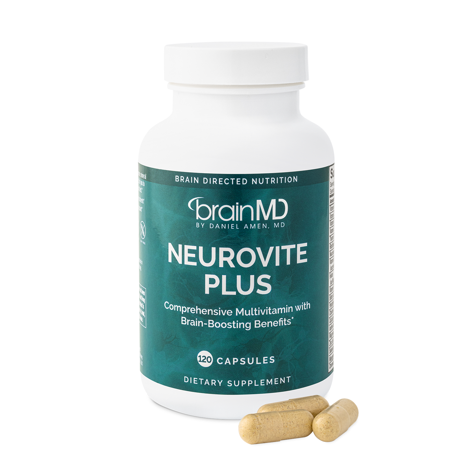 BrainMD NeuroVite Plus 120 Capsules